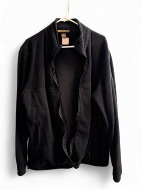 Hamilton Men's Black Full-Zip Fleece Jacket